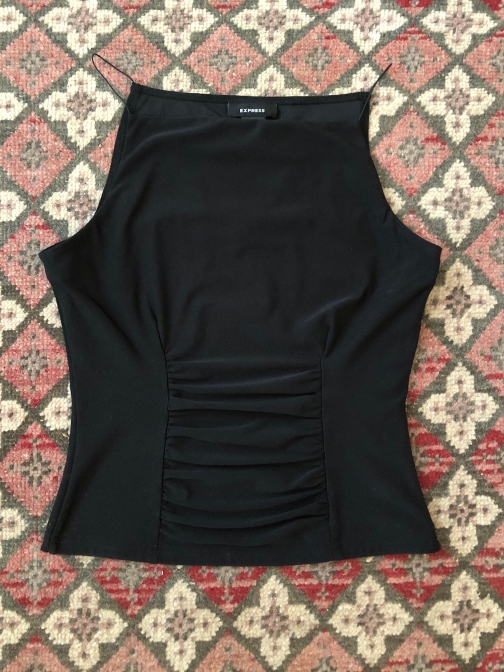 Vintage Y2K Express Top Square Neck Spaghetti Strap sz M